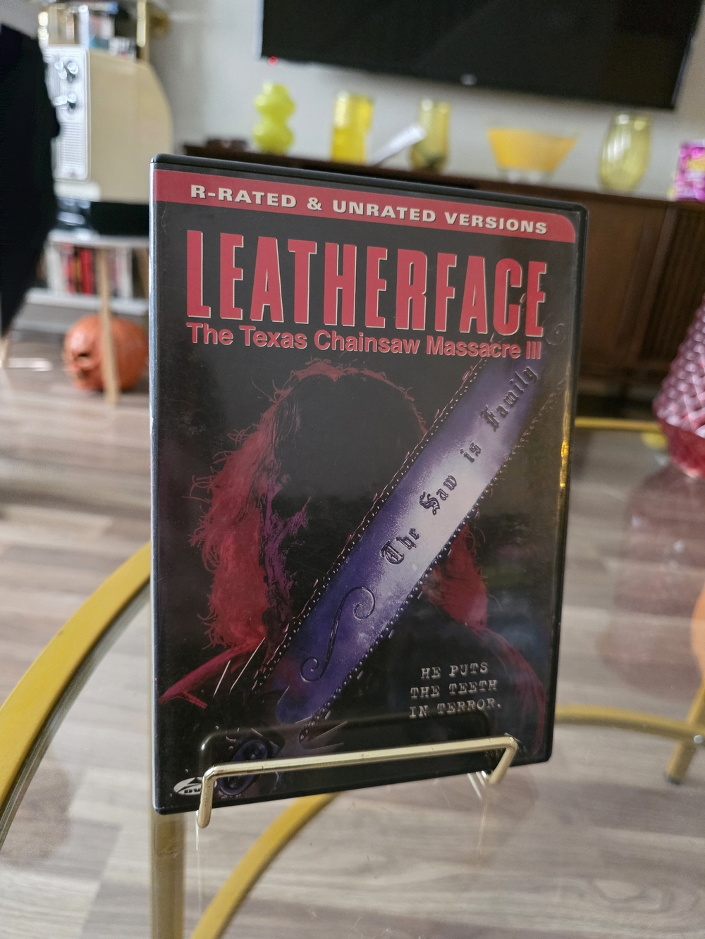 Leatherface The Texas Chainsaw Massacre III DVD - R-Rated And Unrated Versions